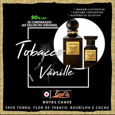 Perfume Similar Gadis 123 Inspirado em Tobacco Vanille C
